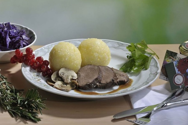 Wildschweinbraten des Restaurant Forstmeister